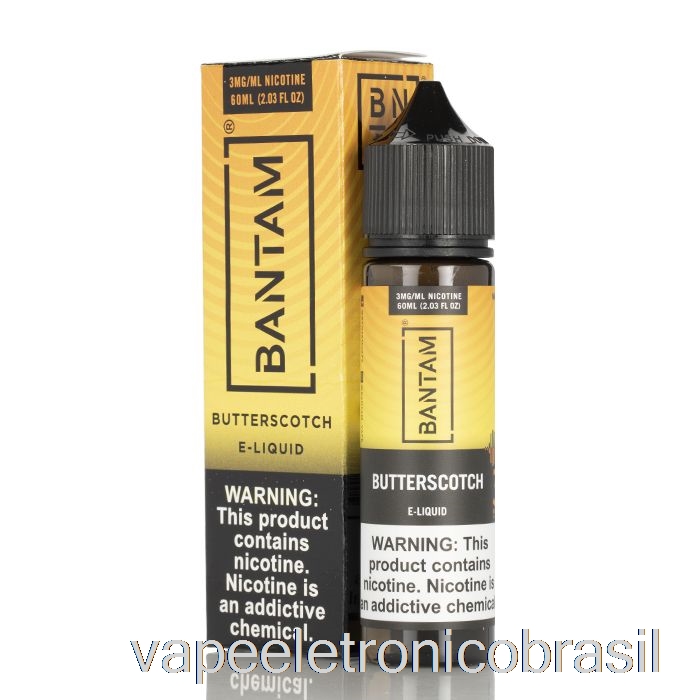 Vape Eletrônico Caramelo - Bantam Vape - 60ml 0mg